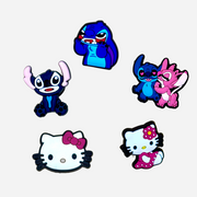 Charms für Clogs – Stitch und Hello Kitty