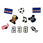 11er-Packung StollenCharms für Clogs – Kap Verde