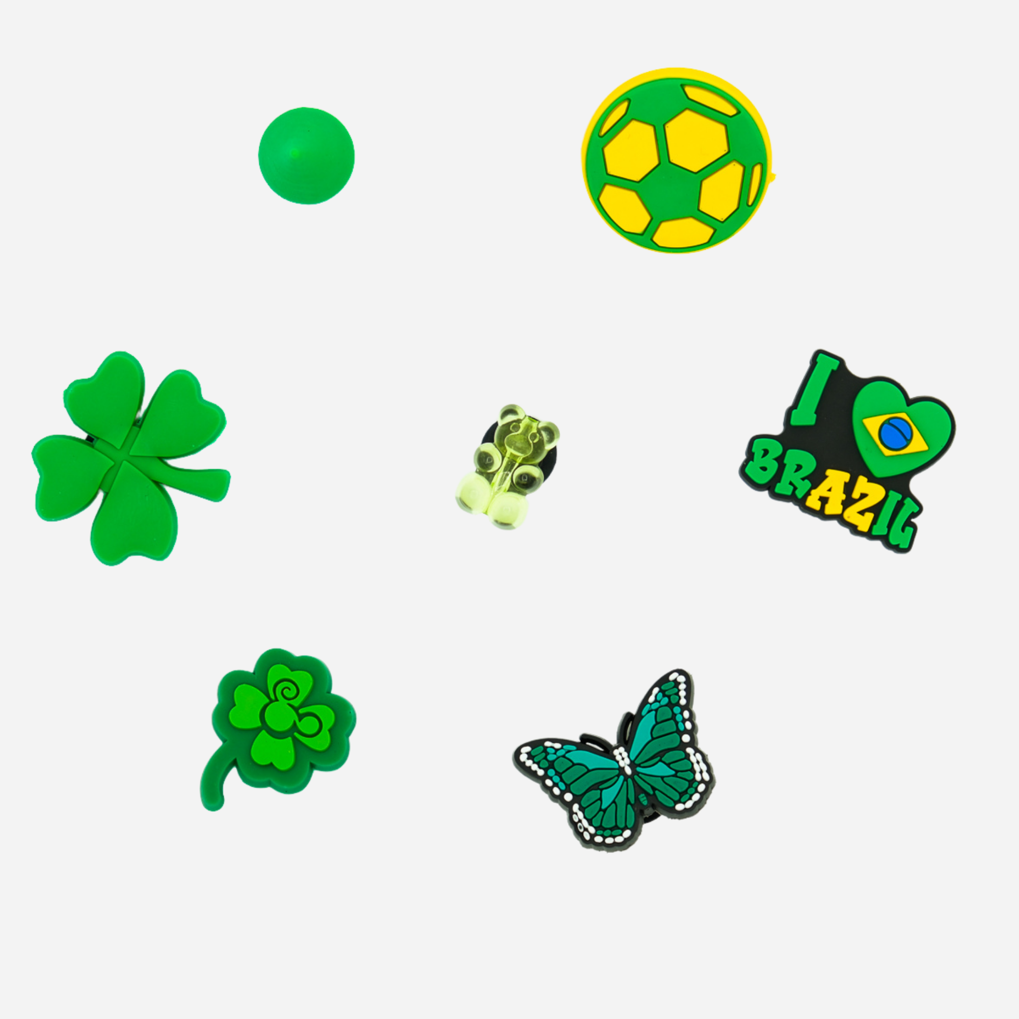 Charm für Clogs - Grün 2