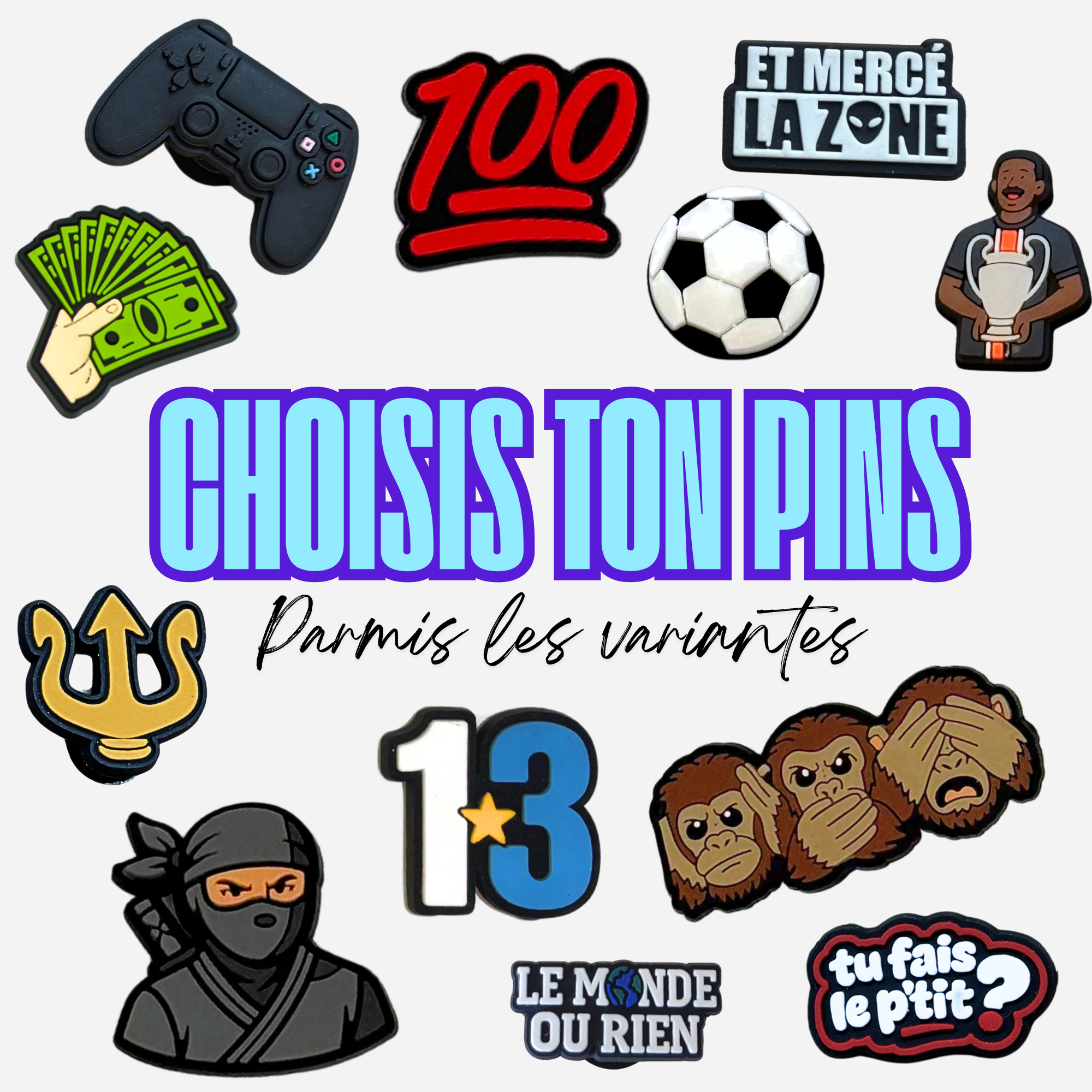 Pin's pour Clogs - Boy