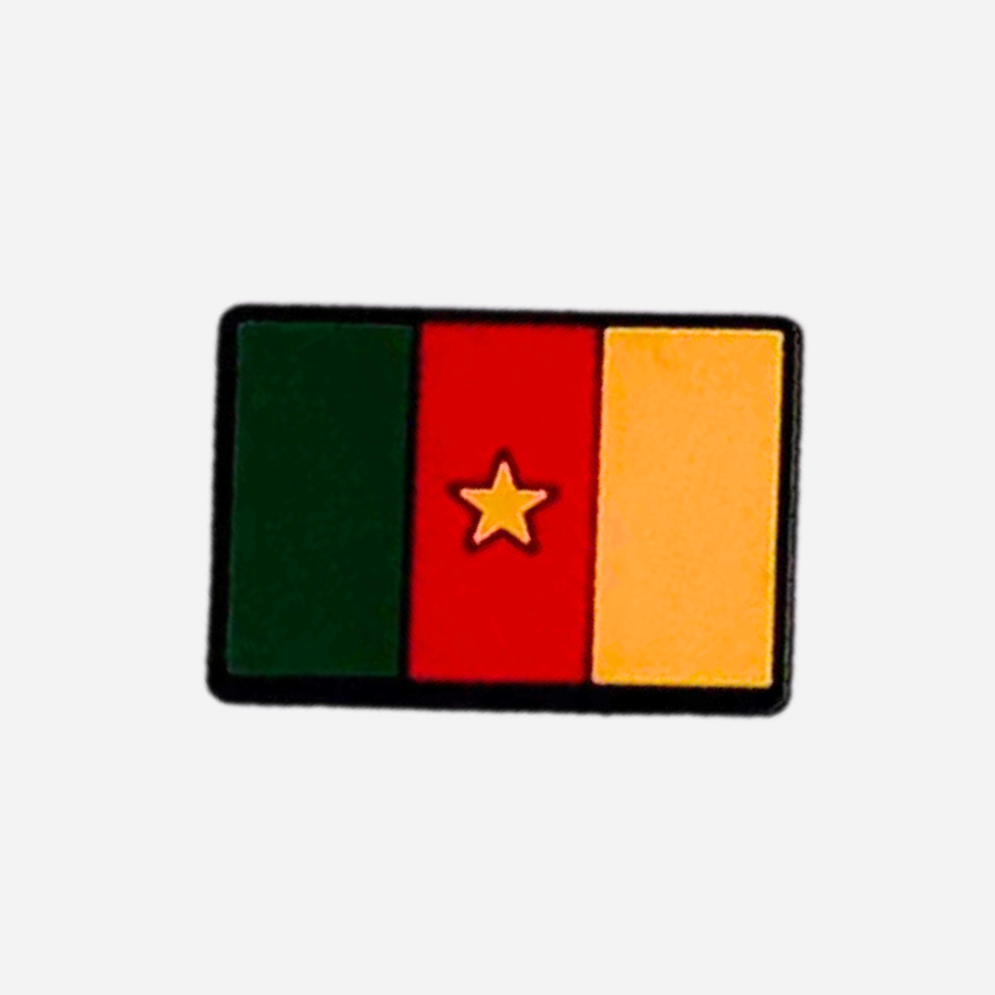 Charm für Clogs – Afrikanische Flagge 2