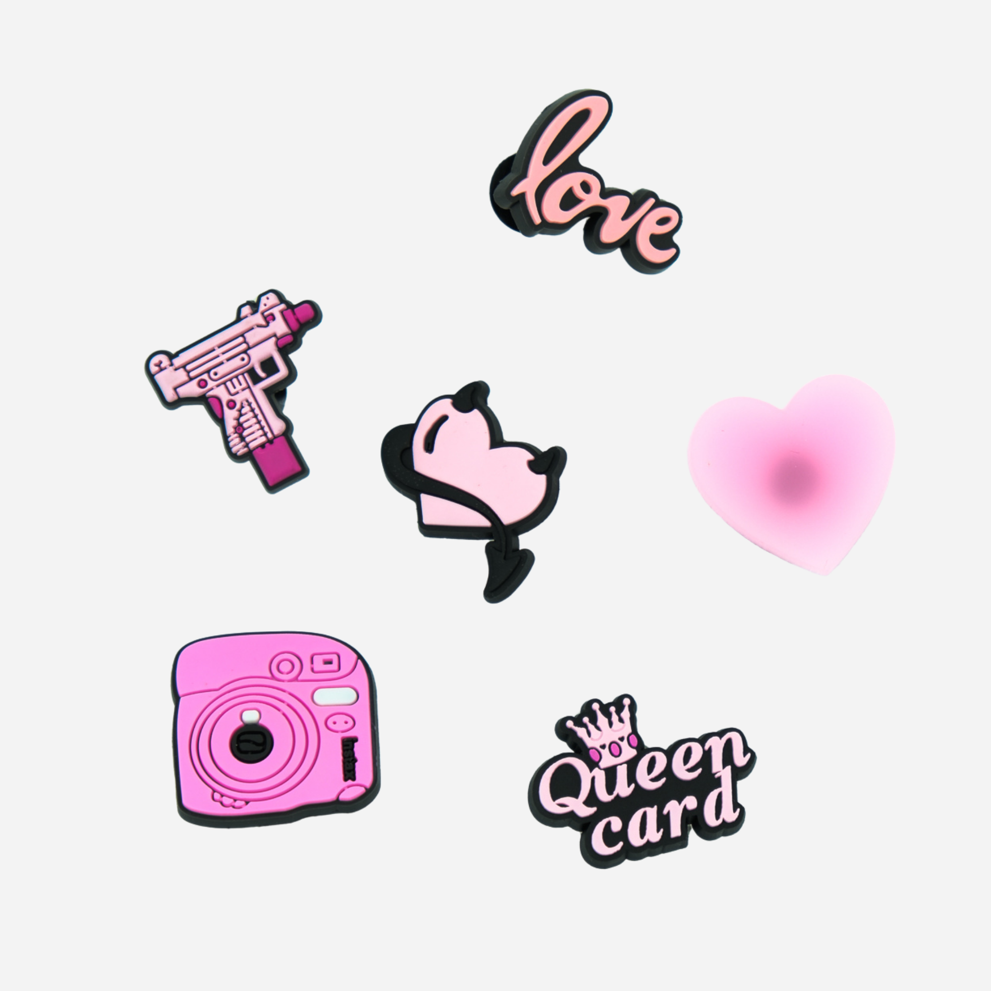 Charms für Clogs - Mädchenhaft