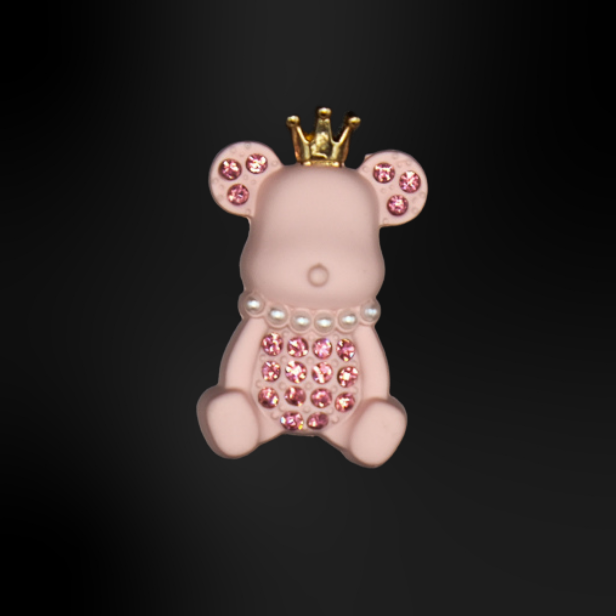 Charms für Clogs – Metallic-Rosa