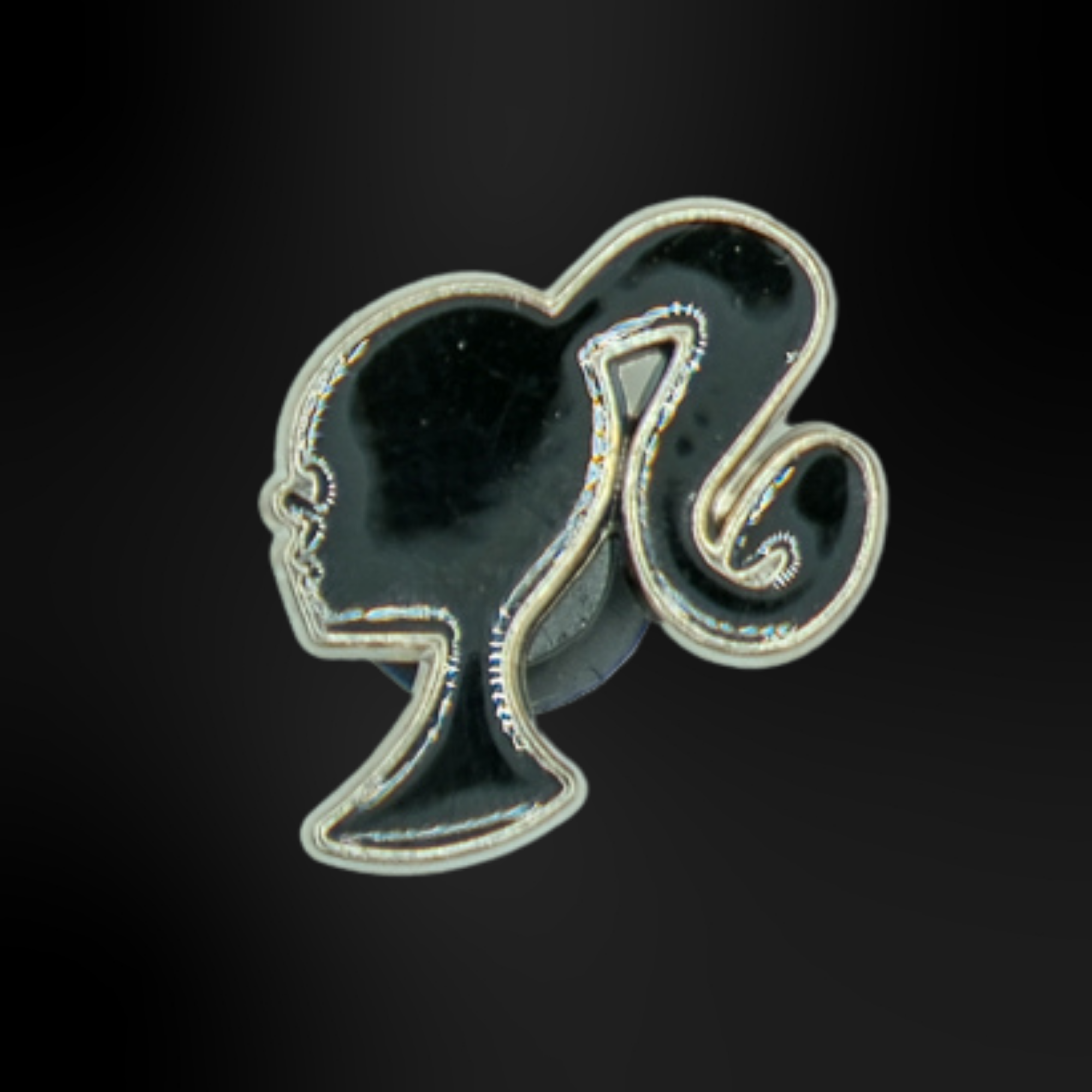 Schwarze MetallCharms für Clogs