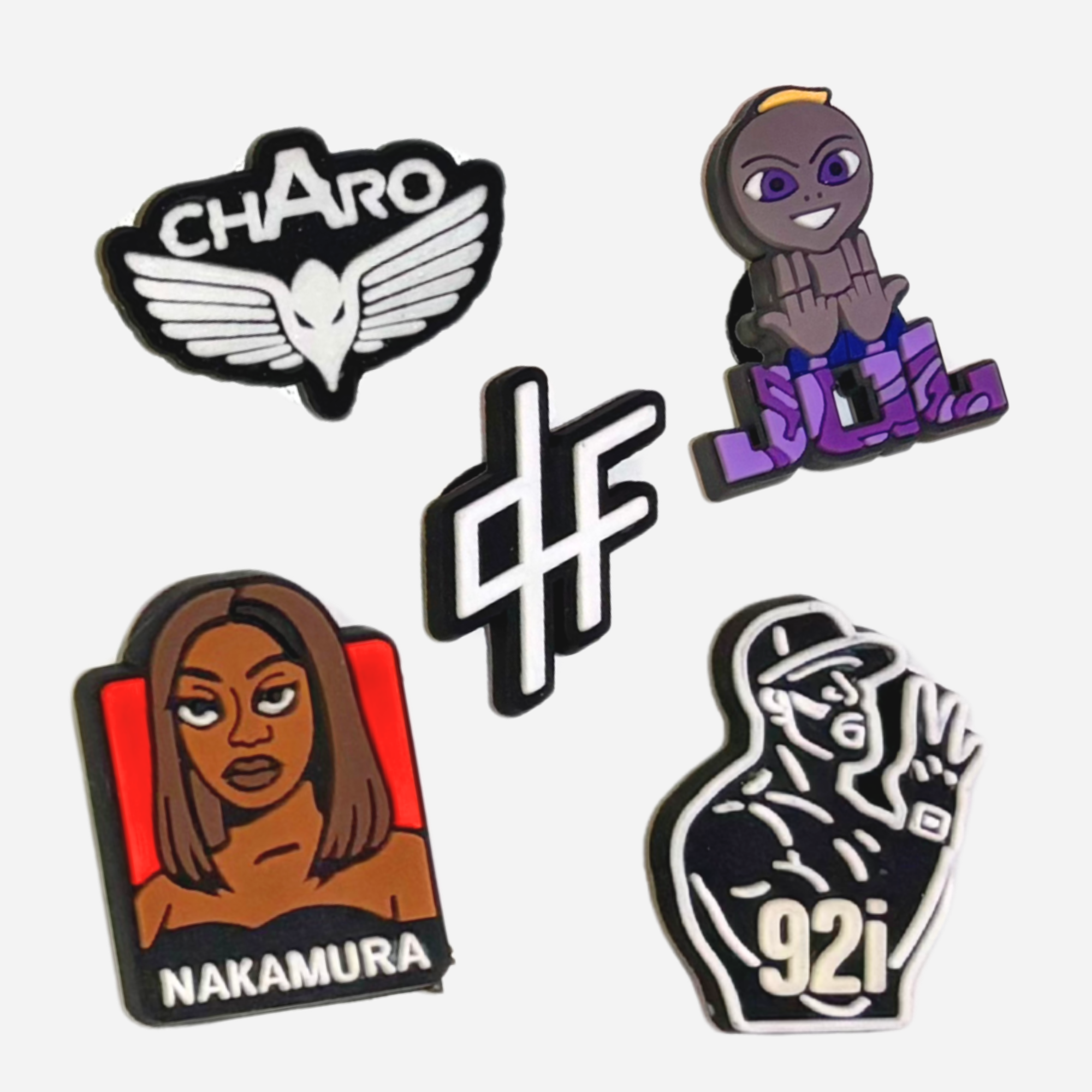 Charms für Clogs - Französischer Rap