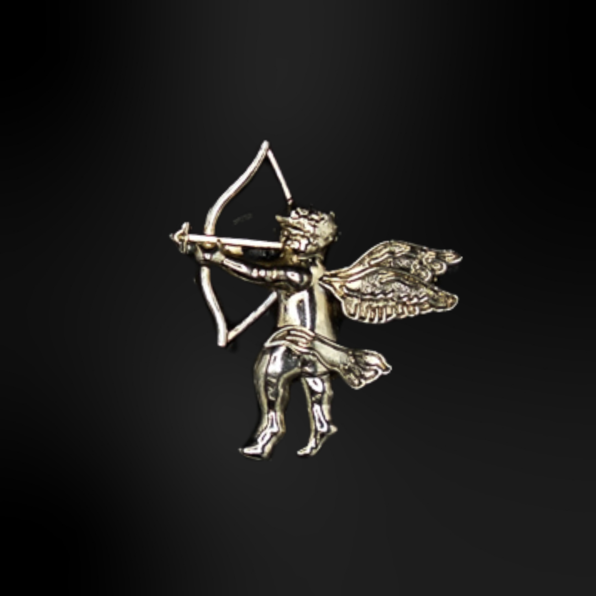 Silbermetallische Clog-Pins