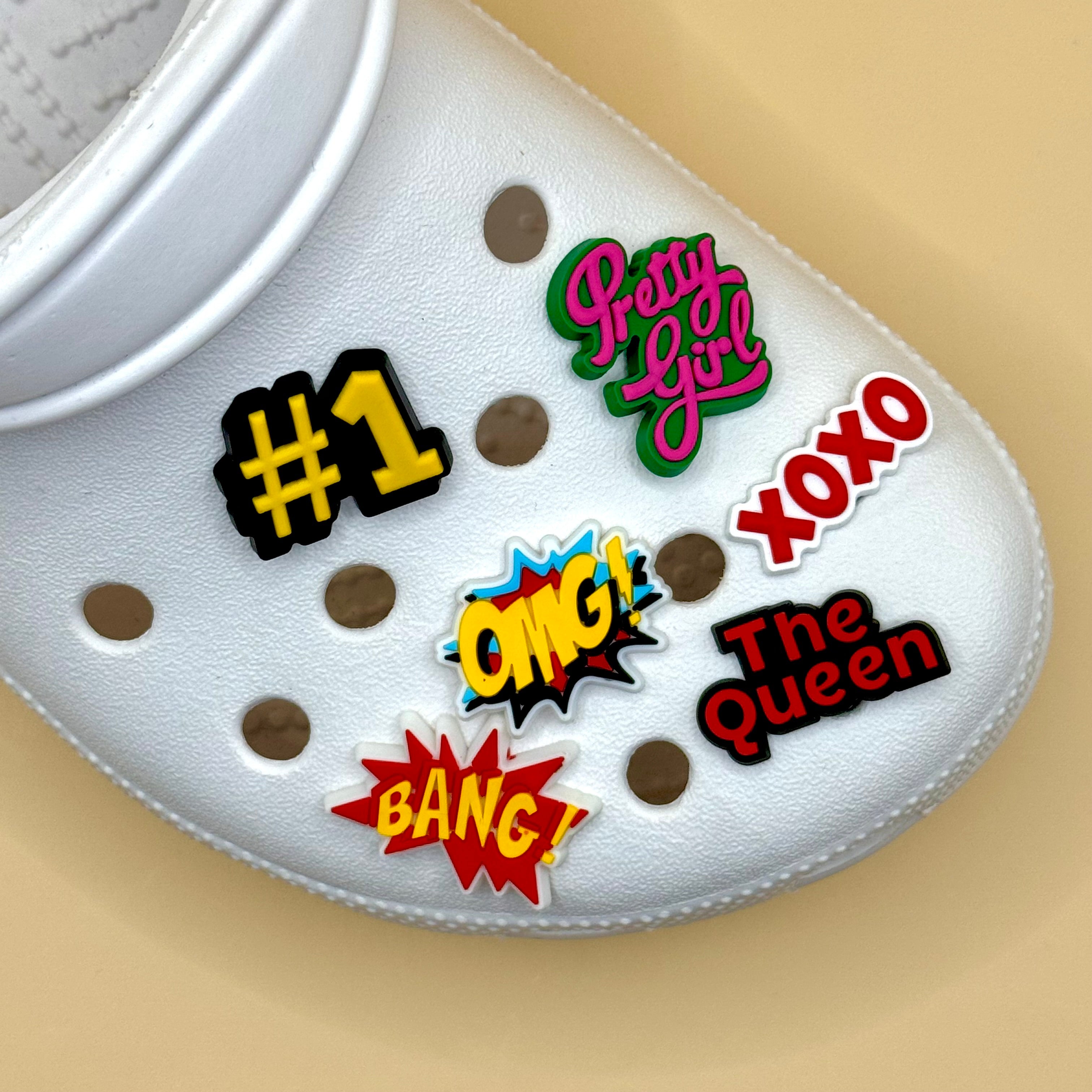 Charms für Clogs - Wörter