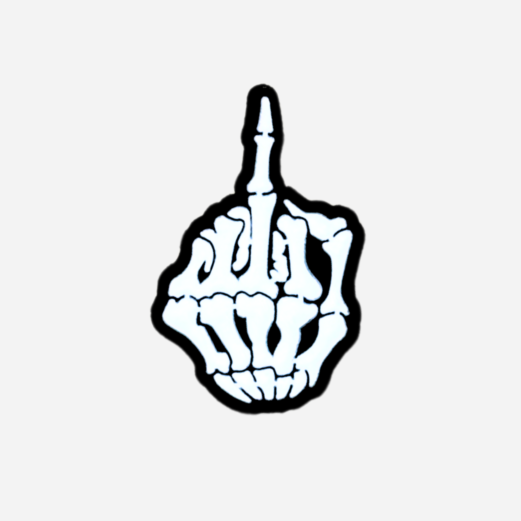 Charm für Clogs – Schwarz &amp; Weiß