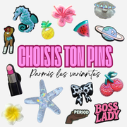 Pin's pour clogs - Girls