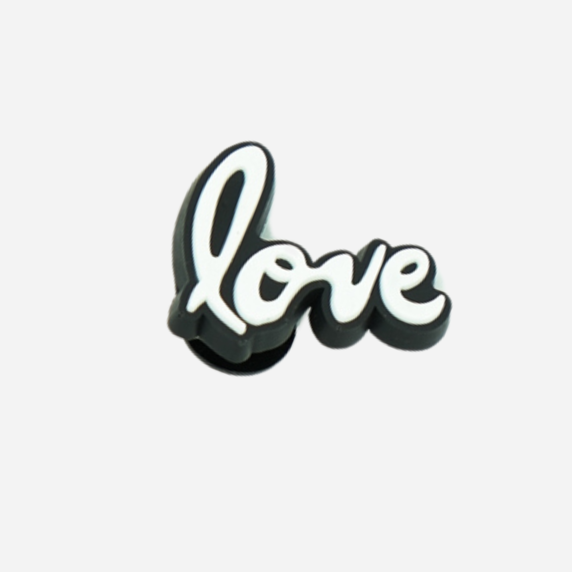 Charm für Clogs – Schwarz &amp; Weiß