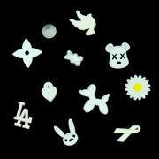 Charms für Clogs - Weiß