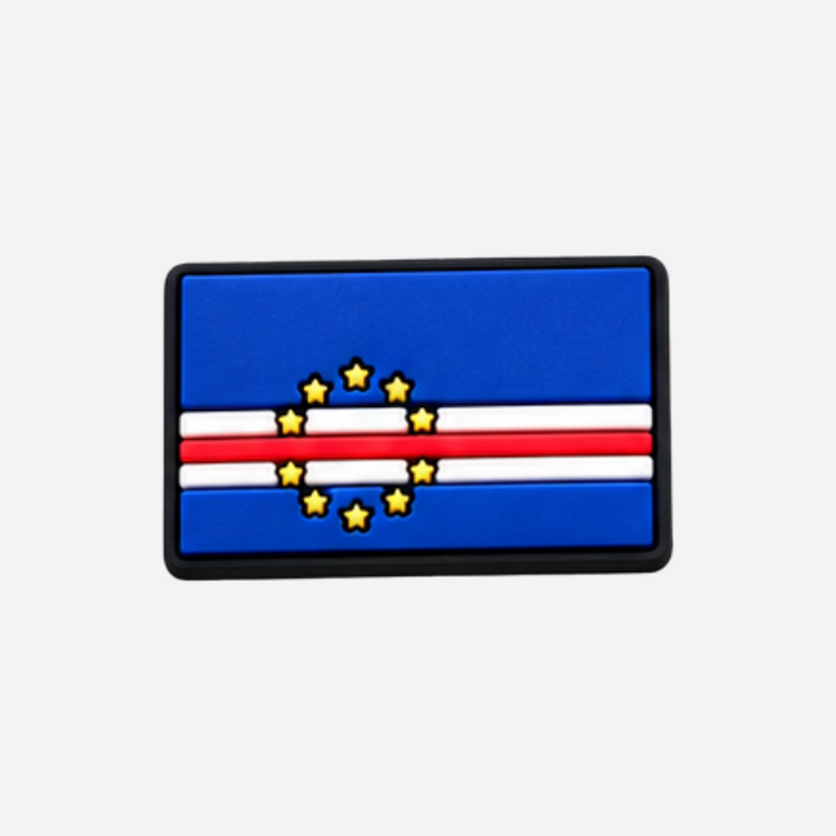 Charm für Clogs – Afrikanische Flagge