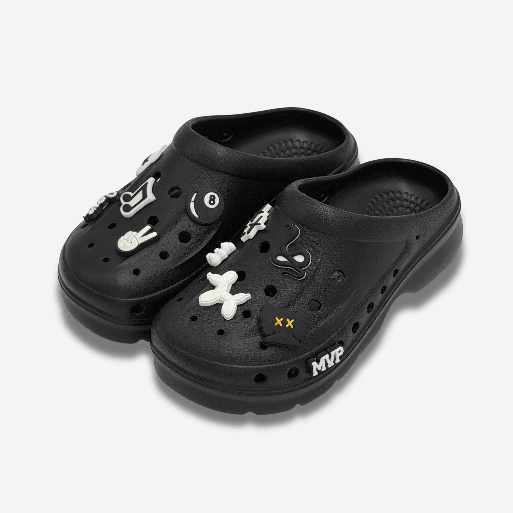 Clogs Hexa Black & White