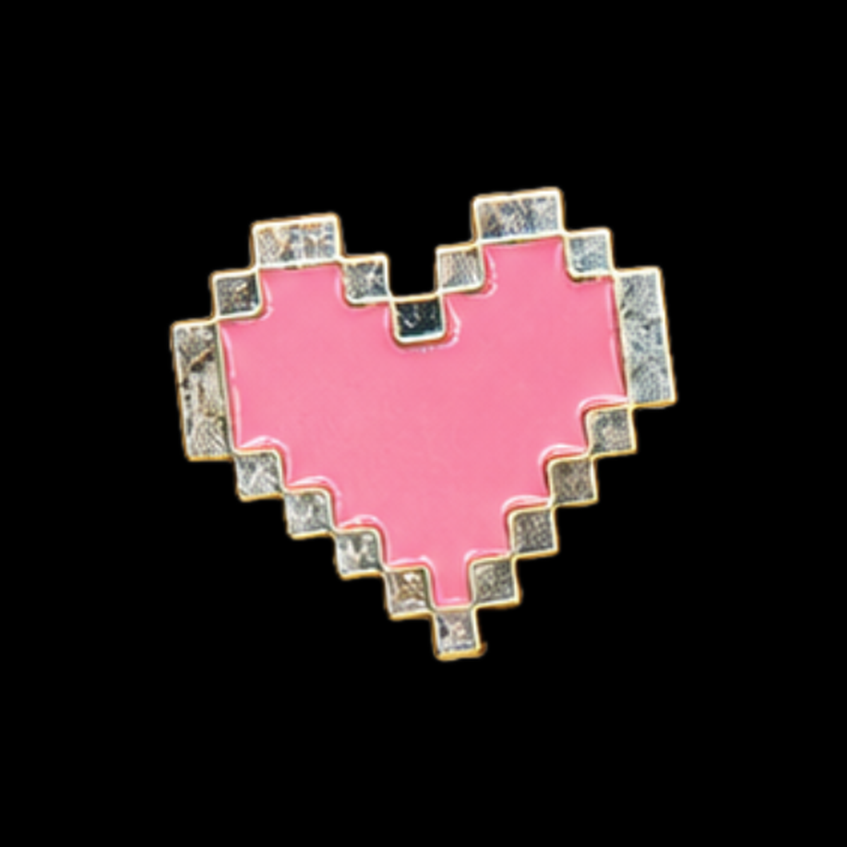 Charms für Clogs – Metallic-Rosa