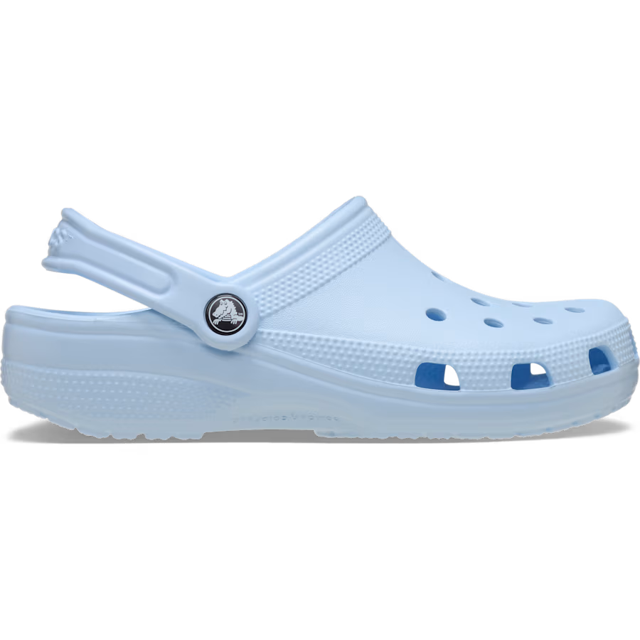Himmelblaue Crocs Clogs