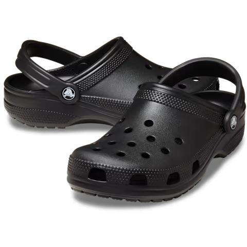 Schwarze Crocs Clogs
