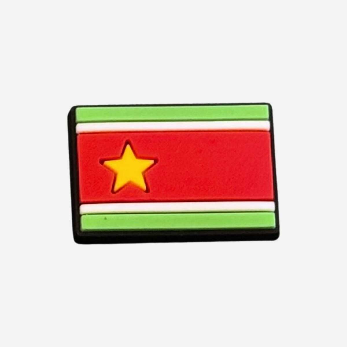 Charm für Clogs – Flagge der französischen Überseegebiete