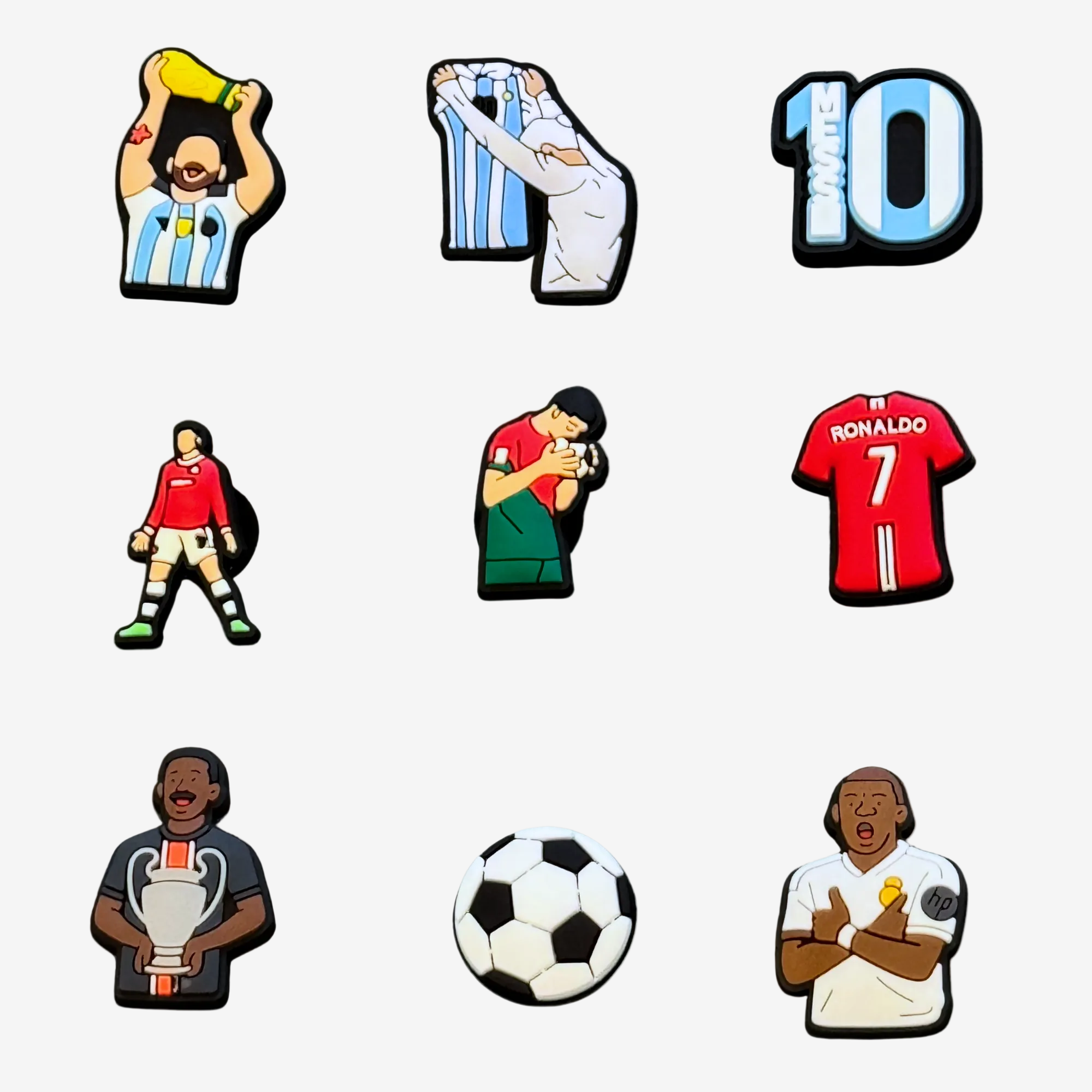 Charms für Clogs - Fußballer