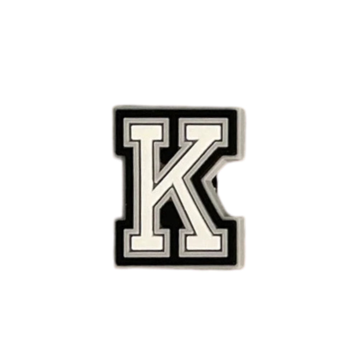 lettre k noir et blanc