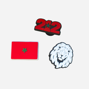 Mini Pack de 3 pin's - Maroc