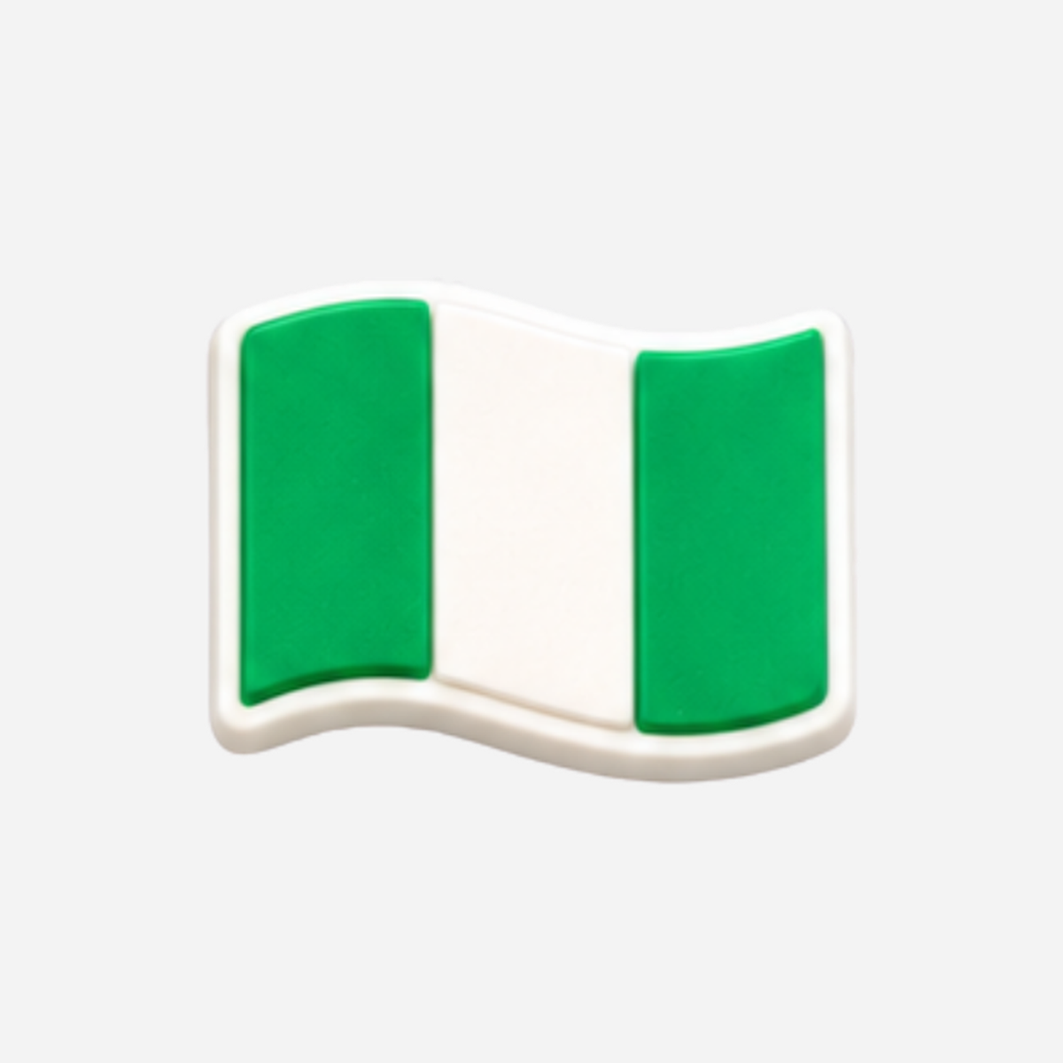 Charm für Clogs – Afrikanische Flagge