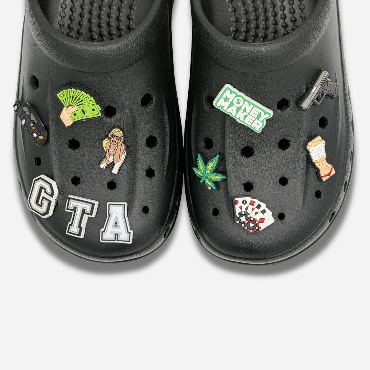 10er-Packung Pins für Clogs - GTA