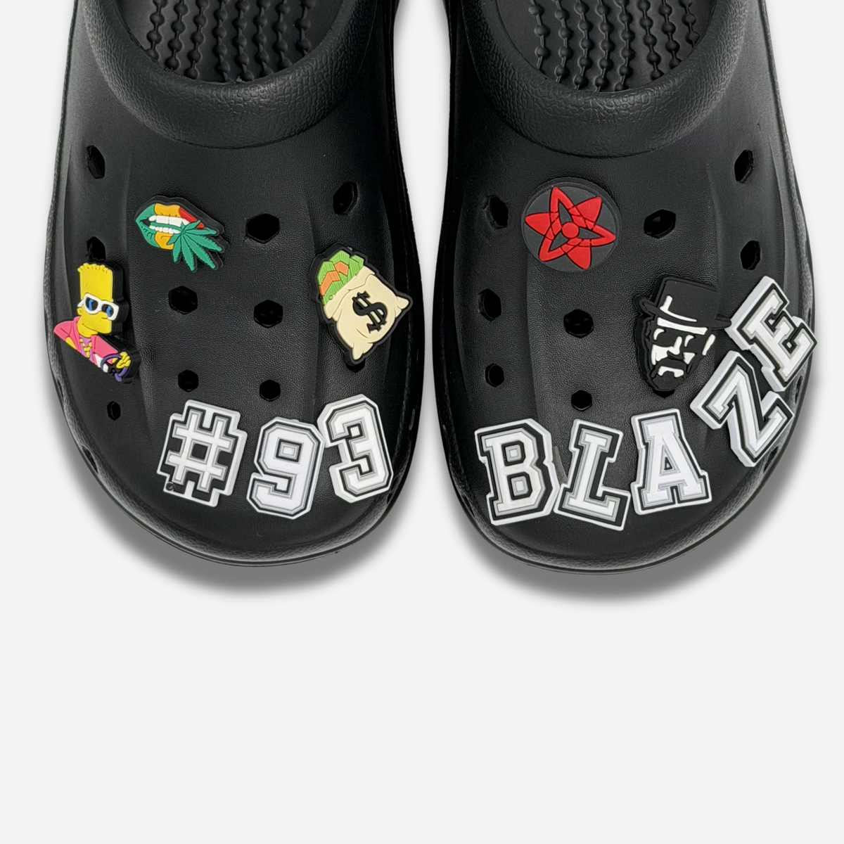 12er-Packung Charms für Clogs – Blaze und Zahlen