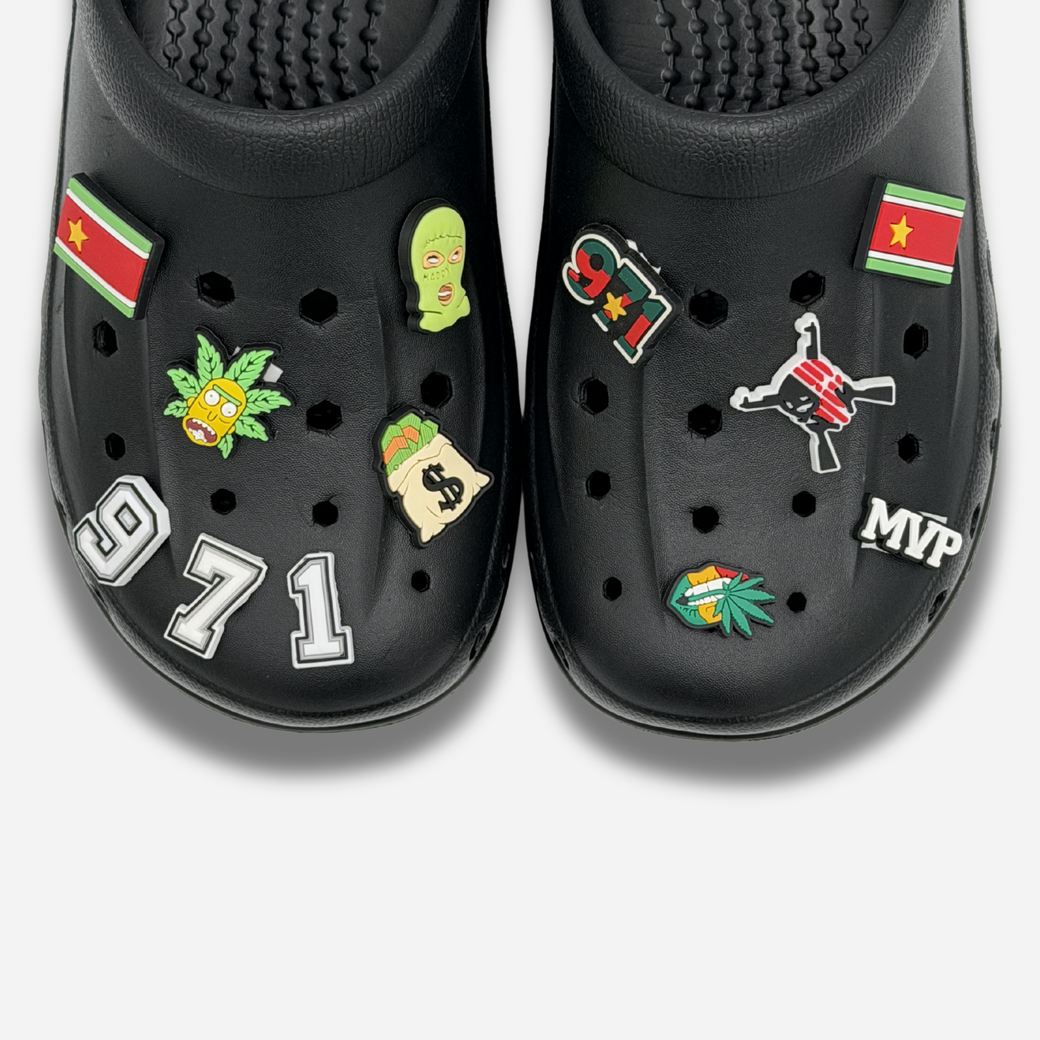 12er-Packung Stöpsel für Clogs – Guadeloupe