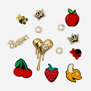 Pack 12 Charms für Clogs – Tutti Frutti