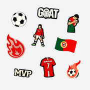 9er-Pack Charms – Ronaldo