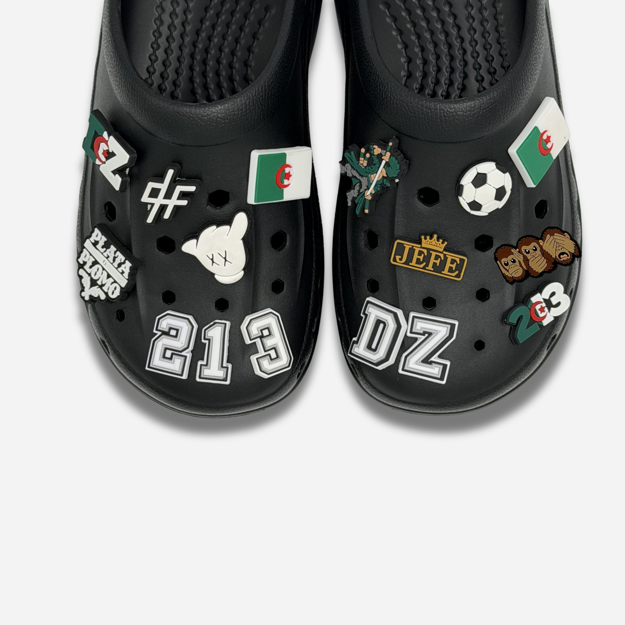 11er-Packung Stollennadeln für Clogs – Algerien
