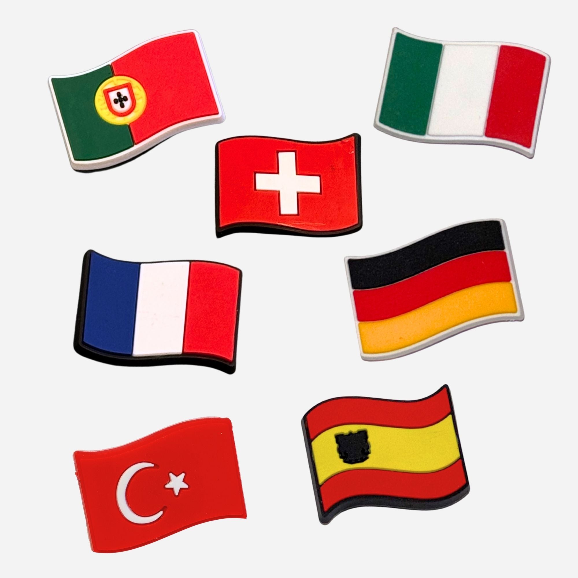Charm für Clogs – Europäische Flagge