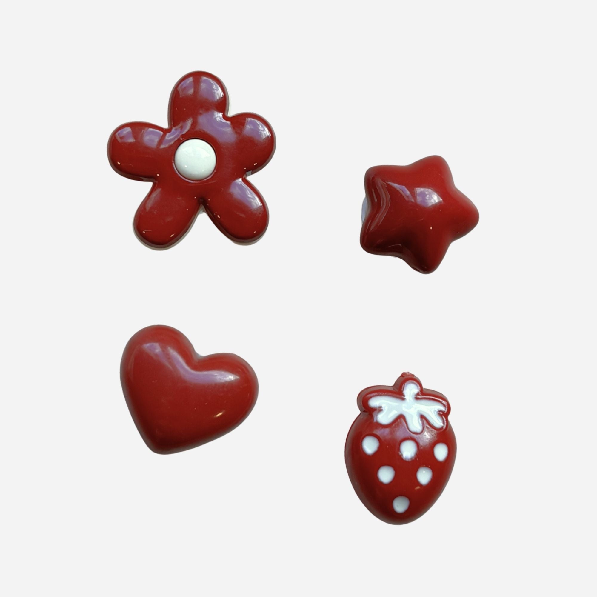 Pin's pour Clogs - Résine rouge