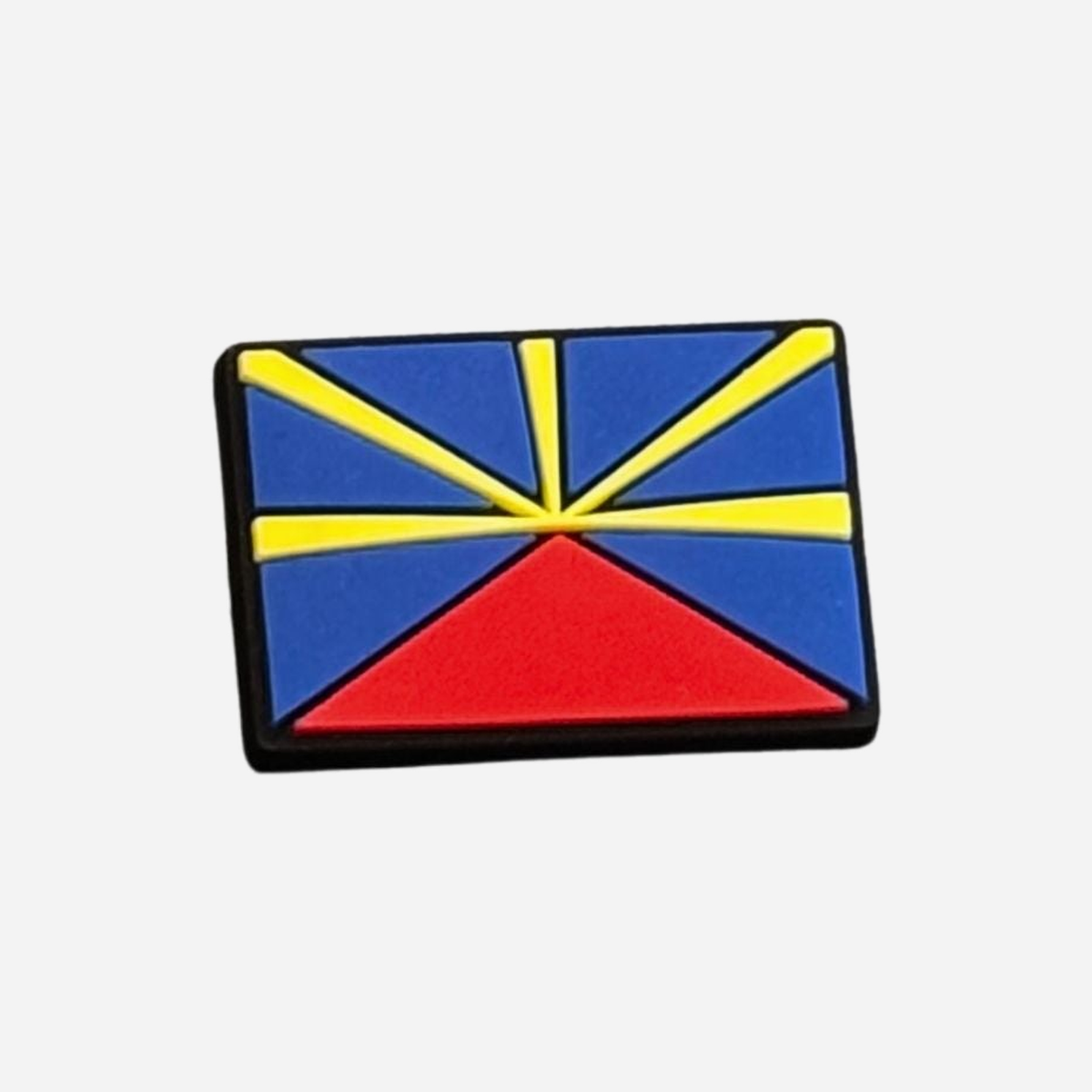 Charm für Clogs – Flagge der französischen Überseegebiete