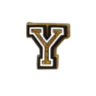 Charm für Clogs – Goldene Buchstaben