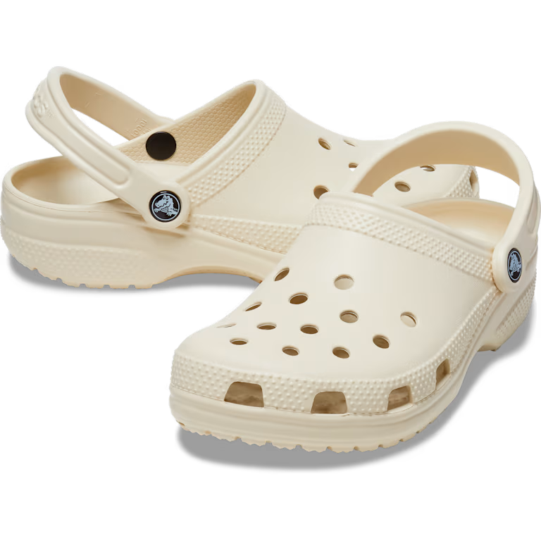 Beige Crocs Clog