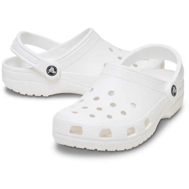 Weiße Crocs Clogs