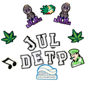 15er-Packung Stollennadeln für Clogs - Jul