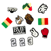 13er-Packung StollenCharms für Clogs - Mali