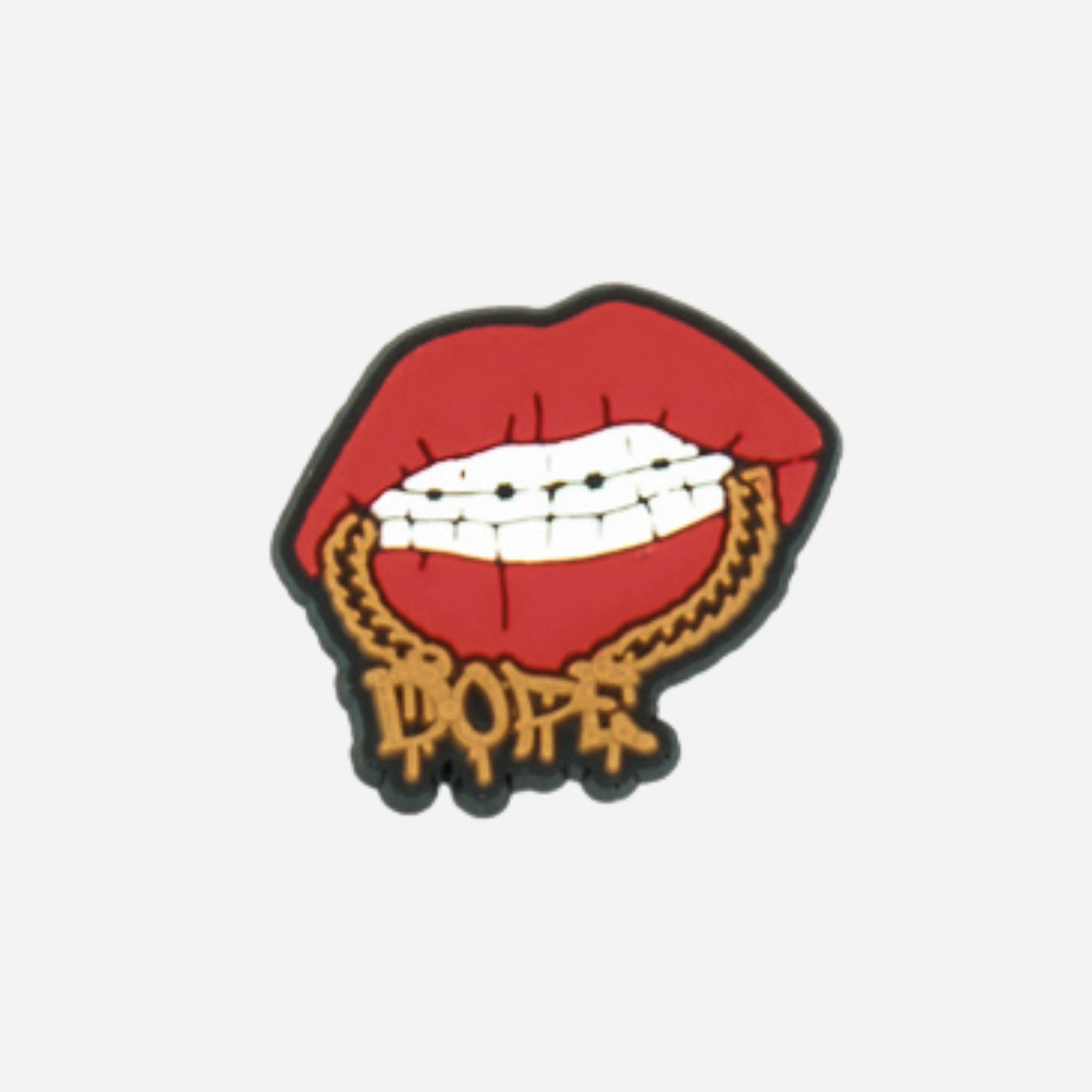 pins bouche chaine