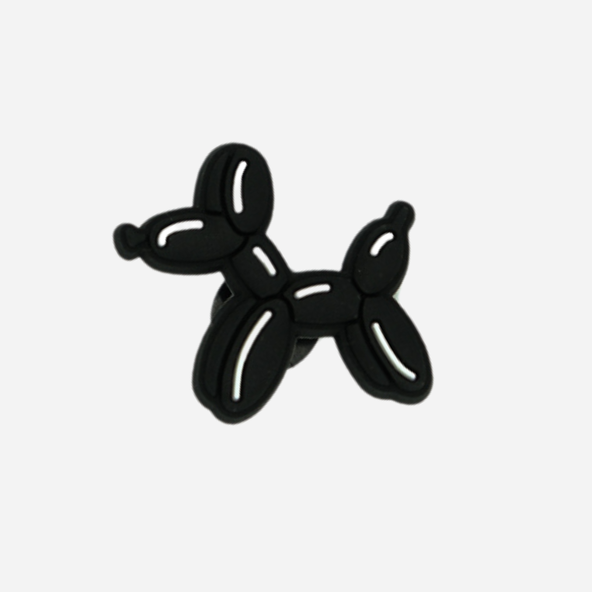 pins chien ballon noir