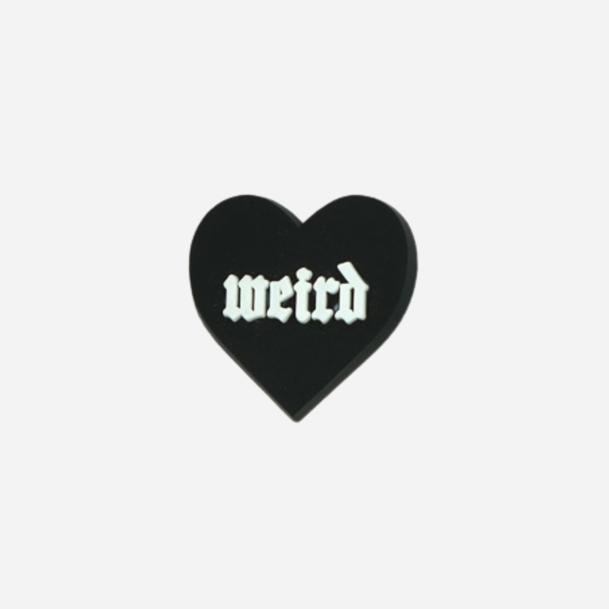 pins coeur weird