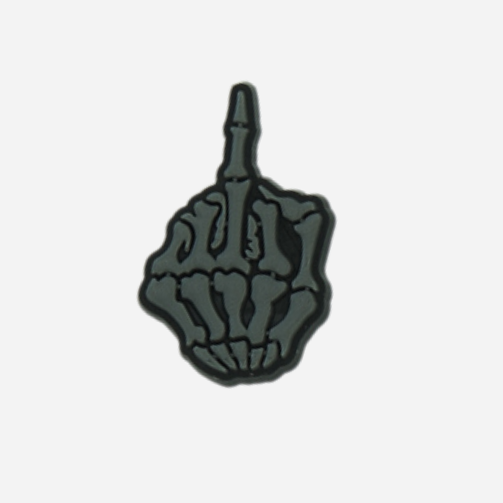 pins doigt dhonneur squelette