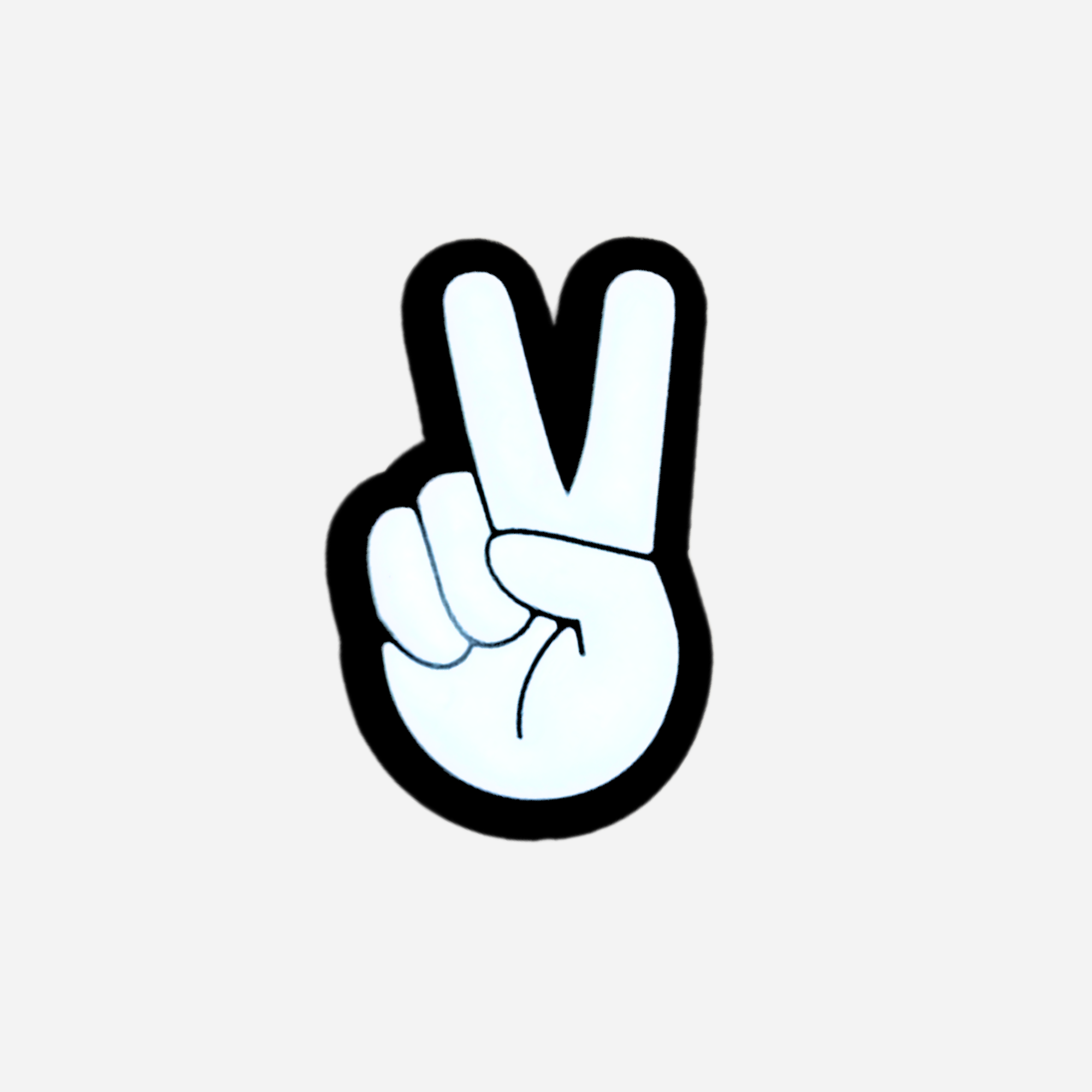 pins doigt peace