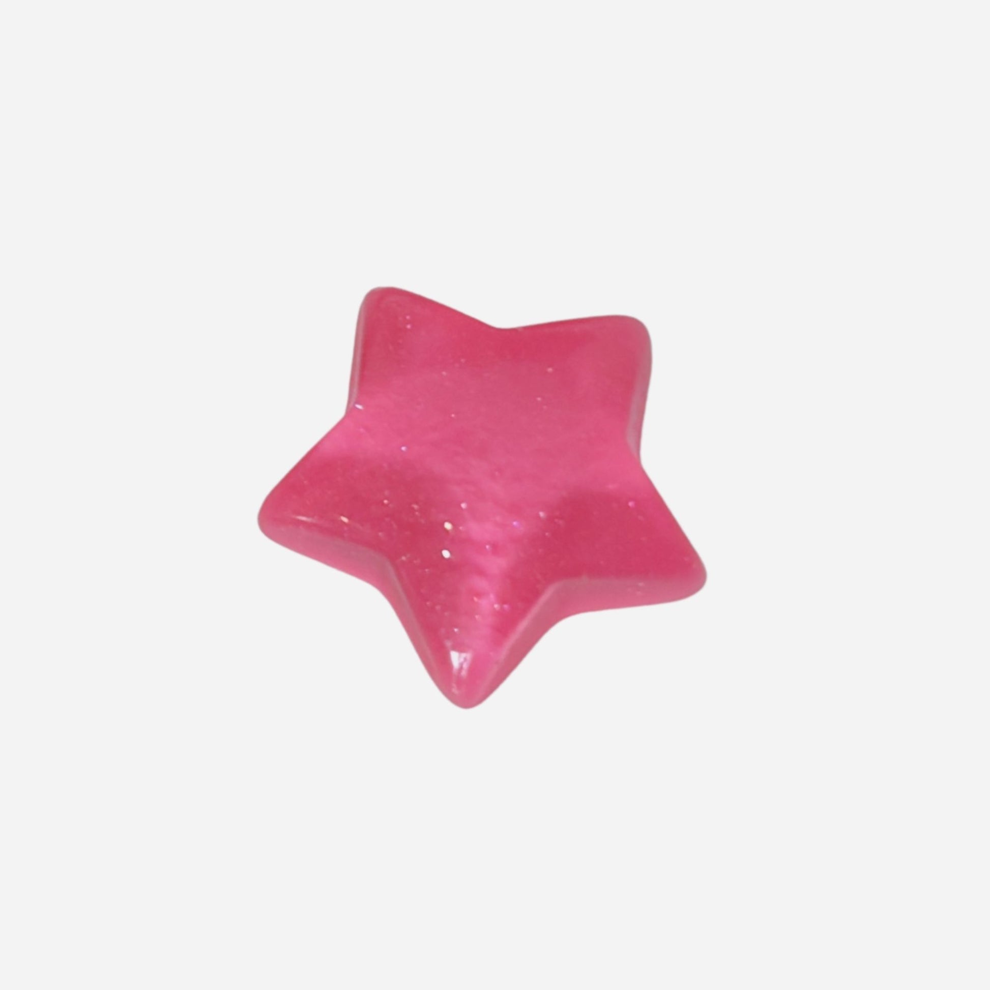 pins etoile resine rose