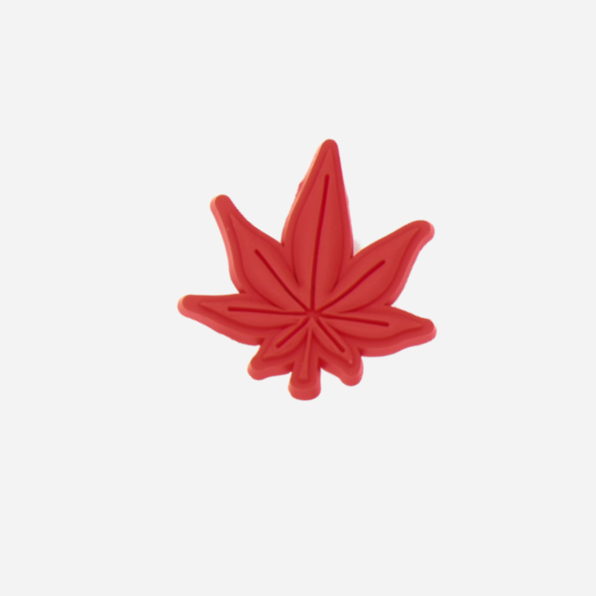 pins feuille cannabis rouge