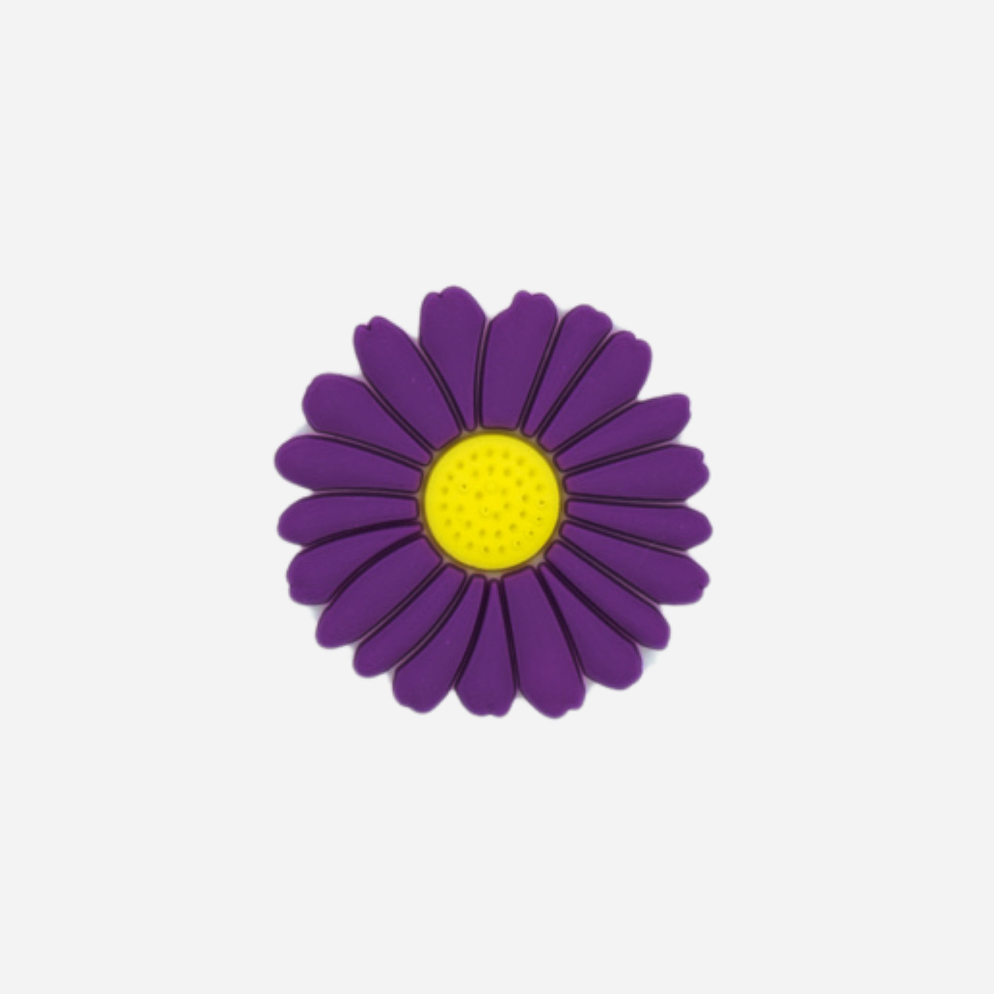 pins fleur violet