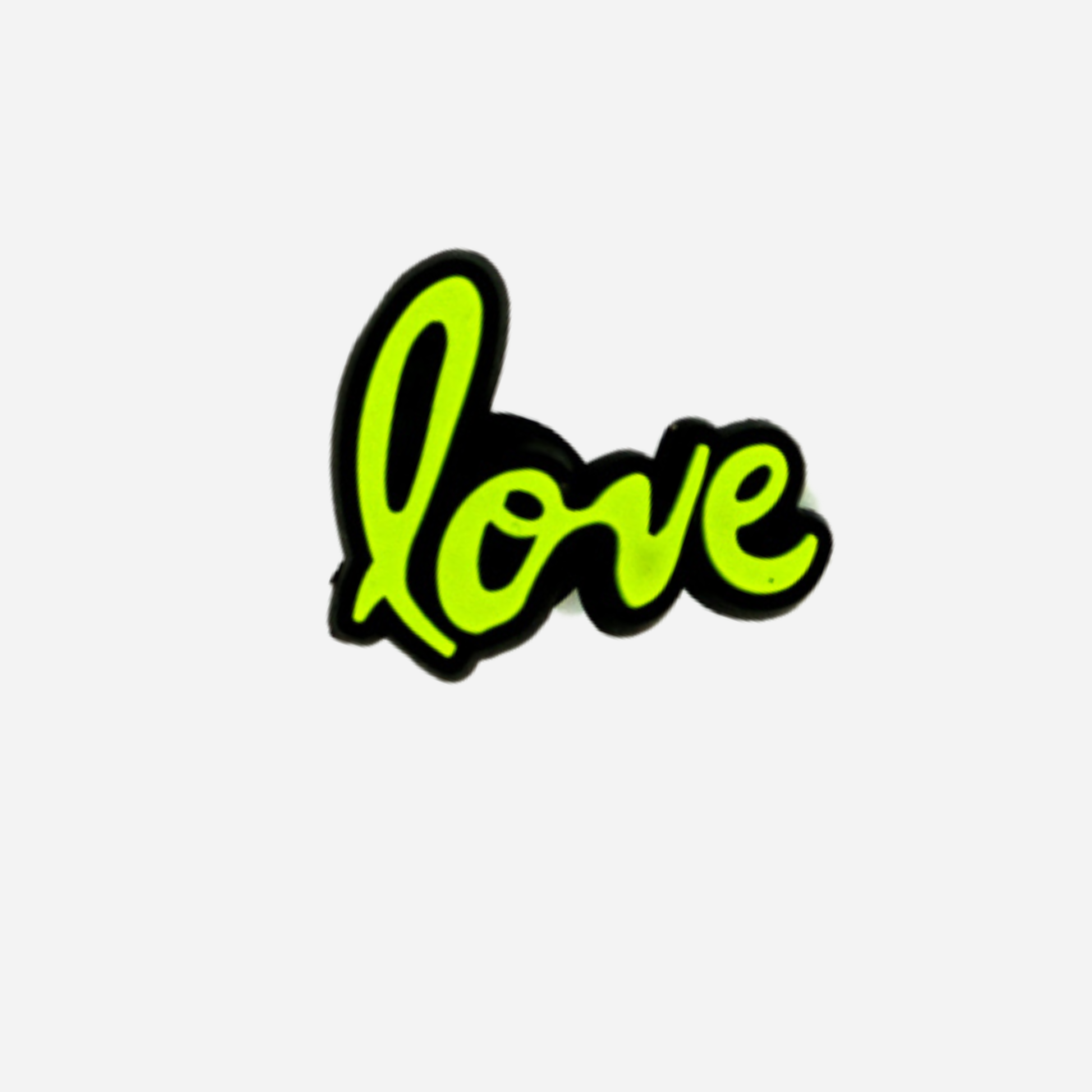 pins love jaune