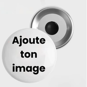 pins personnalisé photo
