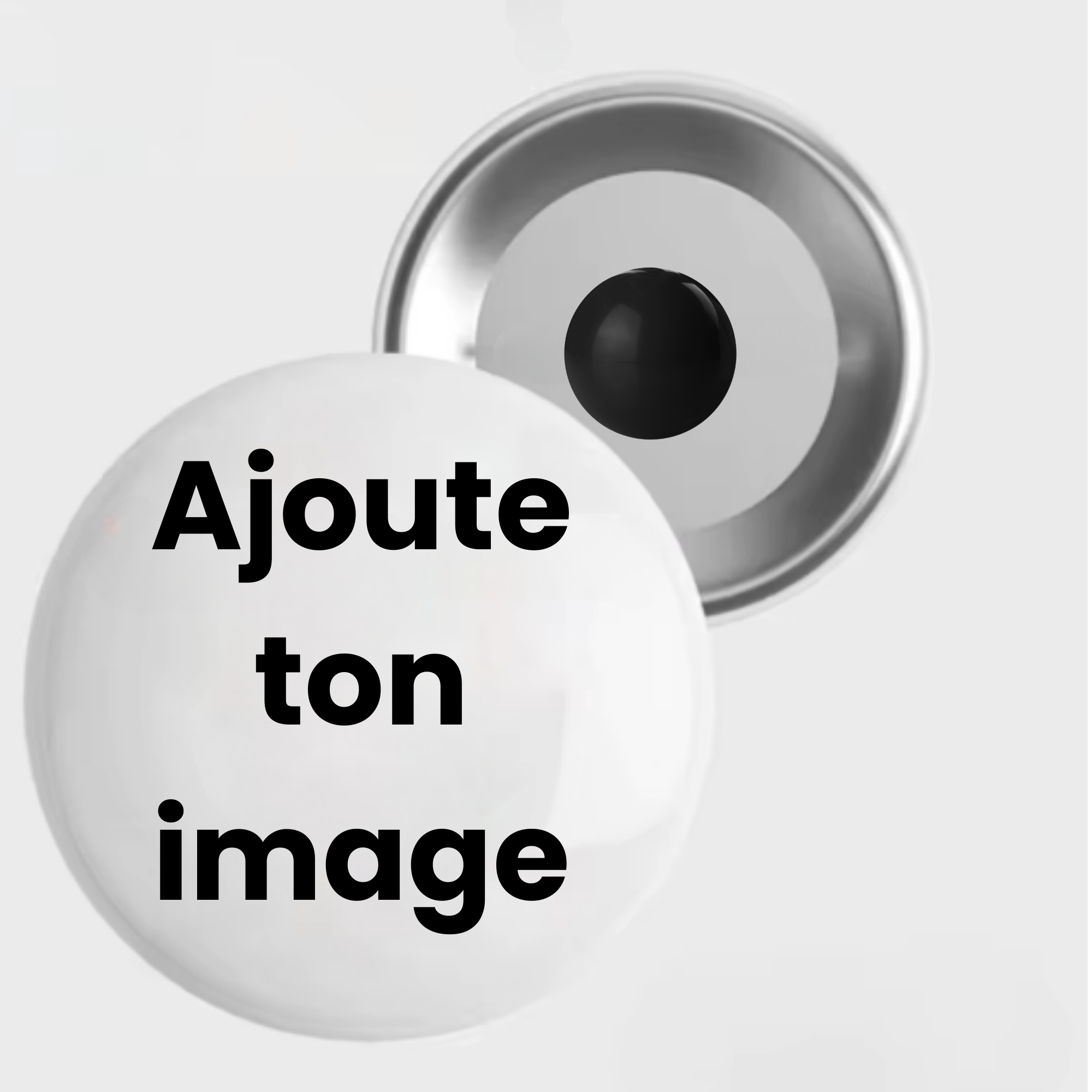 pins personnalisé photo